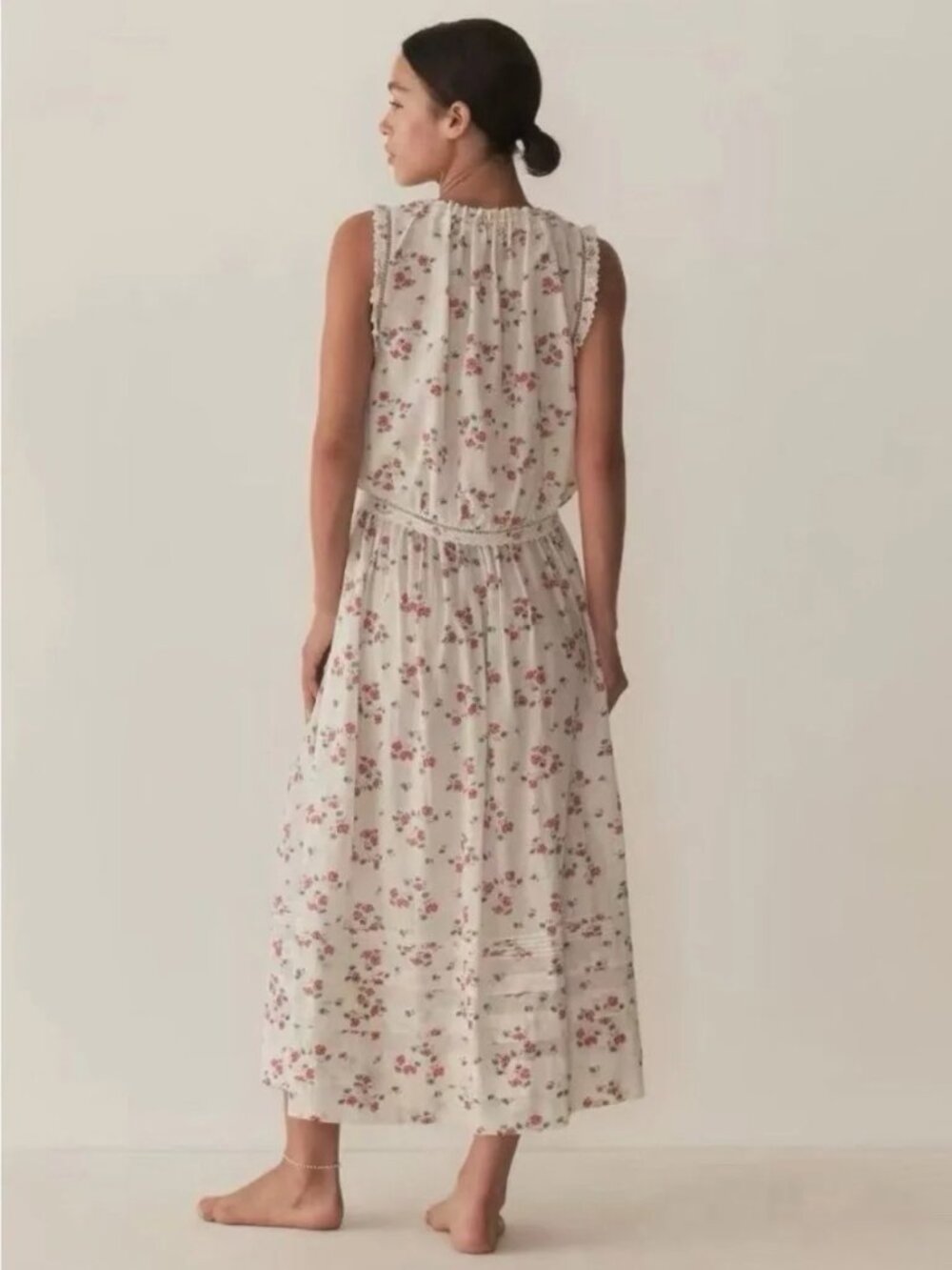 Doen Traveler Top in Poppy Field size S - Picture 2 of 8